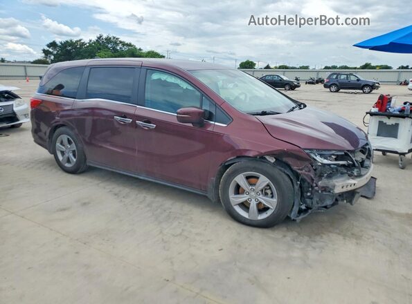 5FNRL6H56LB057195 2020 HONDA ODYSSEY Maroon Front right
