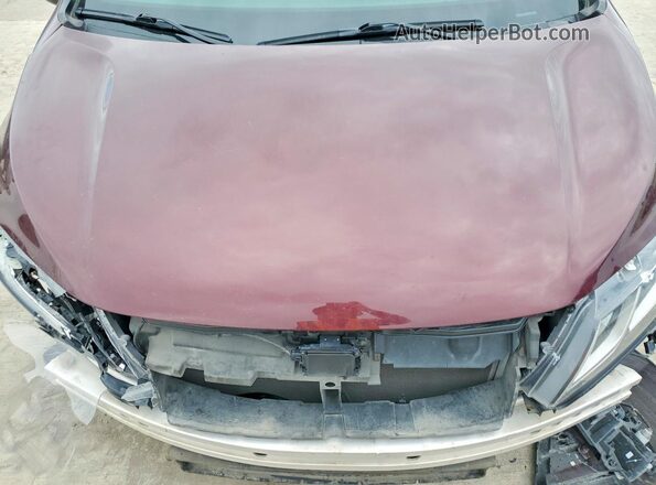 5FNRL6H56LB057195 2020 HONDA ODYSSEY Maroon Engine compartment view
