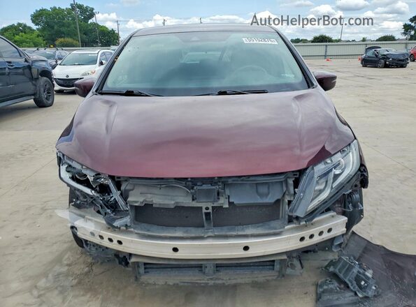 5FNRL6H56LB057195 2020 HONDA ODYSSEY Maroon Front view