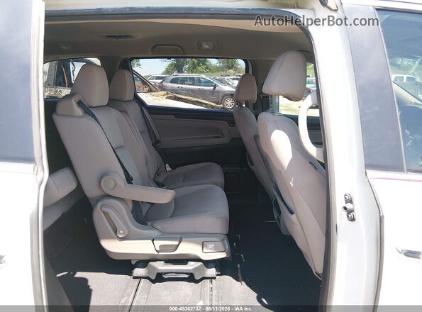 5FNRL6H57JB029340 2018 HONDA ODYSSEY Белый Вид наклейки с VIN-кодом