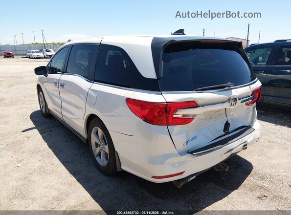 5FNRL6H57JB029340 2018 HONDA ODYSSEY Белый Задняя левая четверть