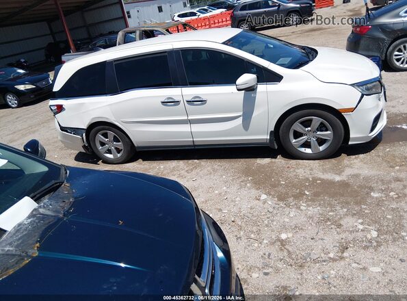 5FNRL6H57JB029340 2018 HONDA ODYSSEY Белый Панорамный вид салона 360°