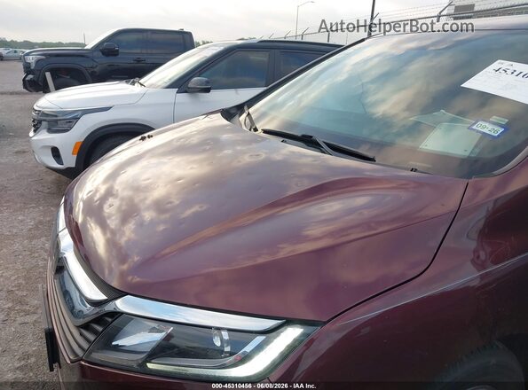5FNRL6H57JB037406 2018 HONDA ODYSSEY Maroon 