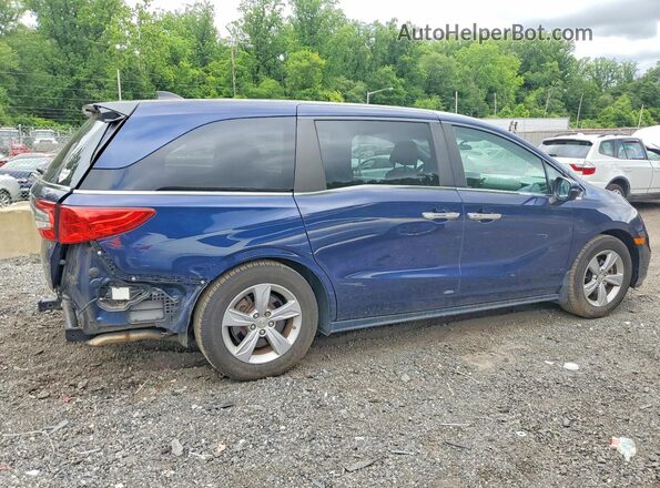 5FNRL6H57JB094804 2018 HONDA ODYSSEY Blue 