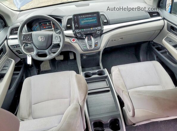 5FNRL6H57JB094804 2018 HONDA ODYSSEY Blue 