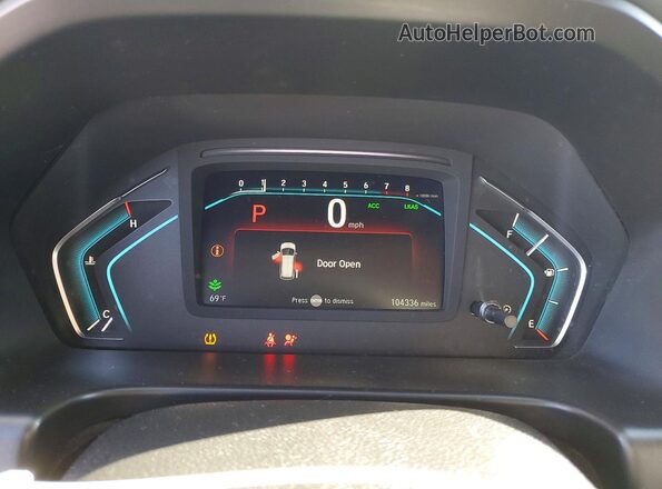 5FNRL6H57JB101606 2018 HONDA ODYSSEY White 