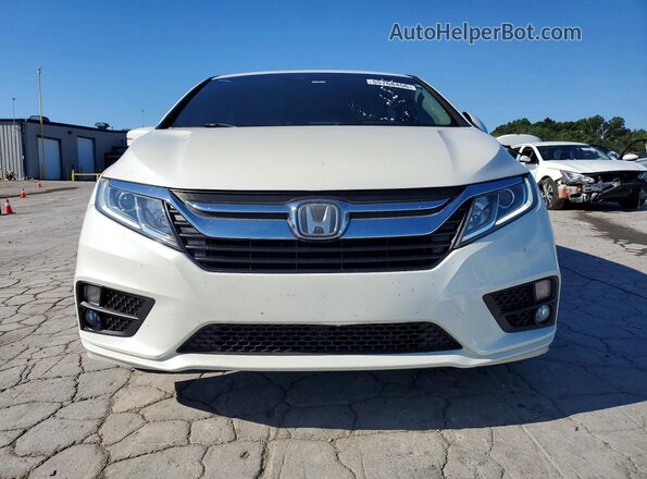 5FNRL6H57JB101606 2018 HONDA ODYSSEY White 