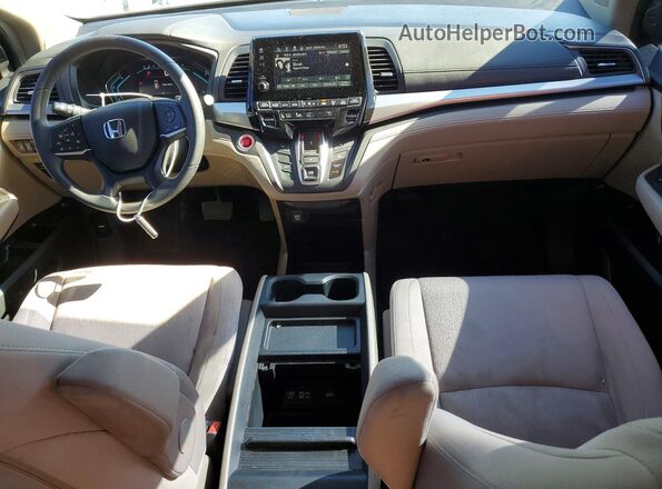 5FNRL6H57JB101606 2018 HONDA ODYSSEY White 
