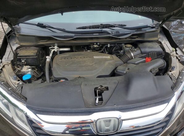 5FNRL6H57KB091774 2019 HONDA ODYSSEY Gray 