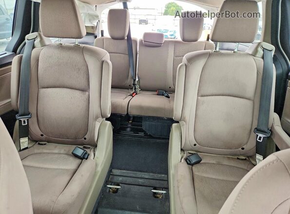 5FNRL6H57LB039031 2020 HONDA ODYSSEY Белый Вид задних сидений