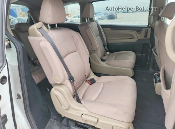 5FNRL6H57LB039031 2020 HONDA ODYSSEY Белый Вид задней части салона