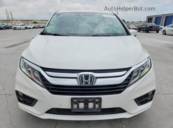 5FNRL6H57LB039031 2020 HONDA ODYSSEY Белый Вид спереди