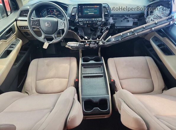5FNRL6H57LB039031 2020 HONDA ODYSSEY Белый Вид панели приборов