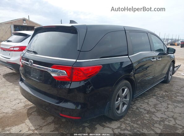 5FNRL6H57LB060929 2020 HONDA ODYSSEY Синий Задняя правая четверть