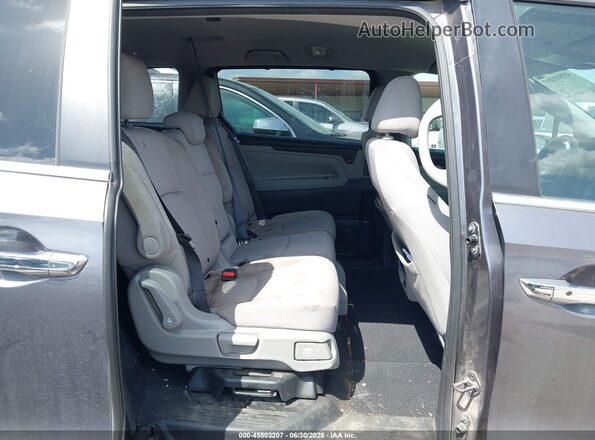5FNRL6H58JB033171 2018 HONDA ODYSSEY Gray VIN კოდის სტიკერის ხედი