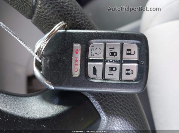 5FNRL6H58JB033171 2018 HONDA ODYSSEY Gray წინა პანელის ხედი