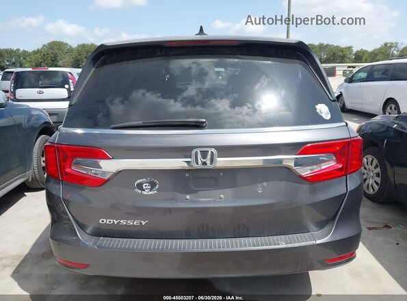 5FNRL6H58JB033171 2018 HONDA ODYSSEY Gray 