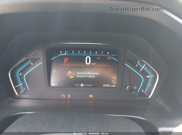 5FNRL6H58KB126953 2019 HONDA ODYSSEY Blue უკანა სავარძლების ხედი