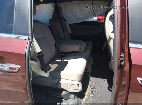 5FNRL6H58MB016309 2021 HONDA ODYSSEY Бордовый Вид наклейки с VIN-кодом
