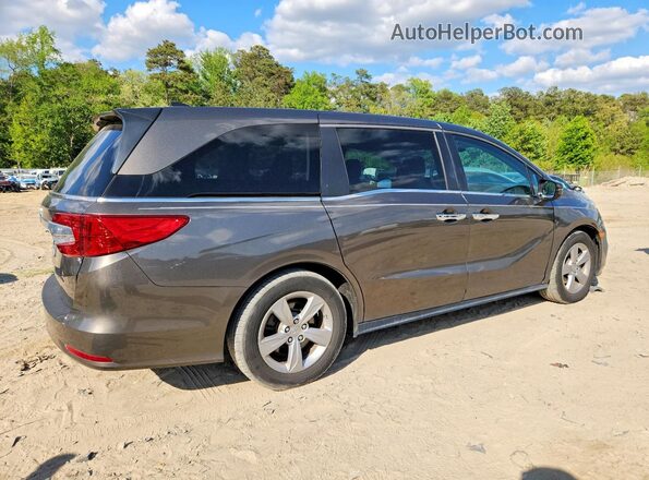 5FNRL6H59JB081441 2018 HONDA ODYSSEY Gray Trasero derecho
