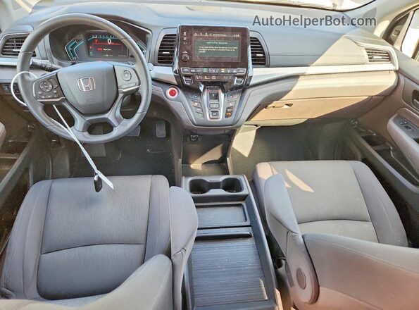 5FNRL6H59JB081441 2018 HONDA ODYSSEY Gray Vista del salpicadero