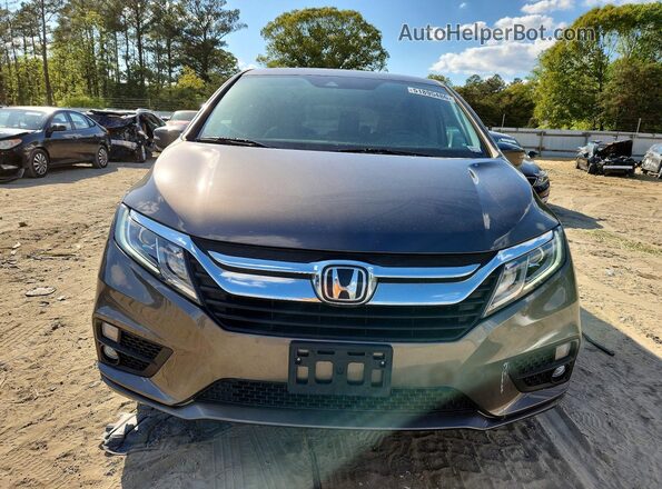 5FNRL6H59JB081441 2018 HONDA ODYSSEY Gray Vista frontal