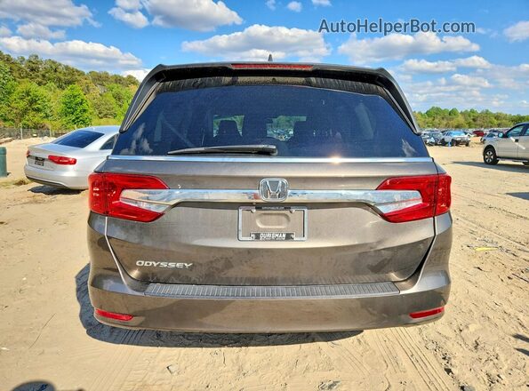5FNRL6H59JB081441 2018 HONDA ODYSSEY Gray Vista trasera