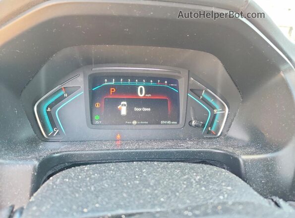 5FNRL6H59JB081441 2018 HONDA ODYSSEY Gray Vista del cuadro de instrumentos