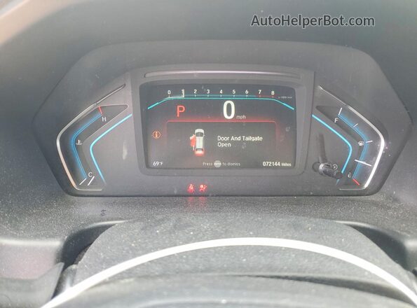 5FNRL6H59KB010449 2019 HONDA ODYSSEY Gray 