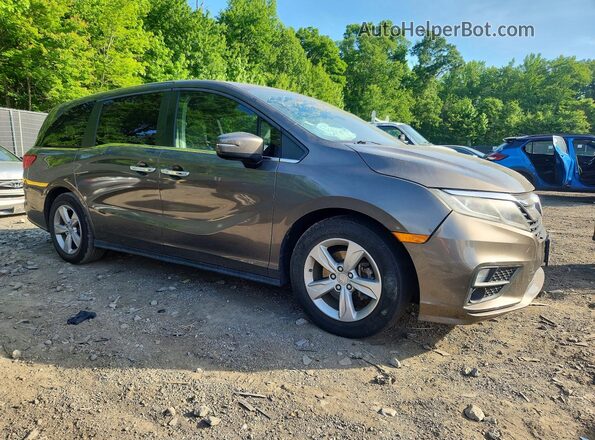 5FNRL6H59KB091761 2019 HONDA ODYSSEY Gray Передня права чверть