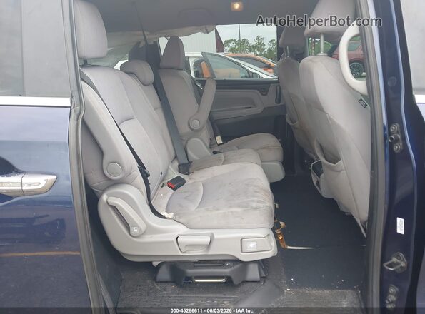 5FNRL6H59KB112883 2019 HONDA ODYSSEY Blue VIN sticker view