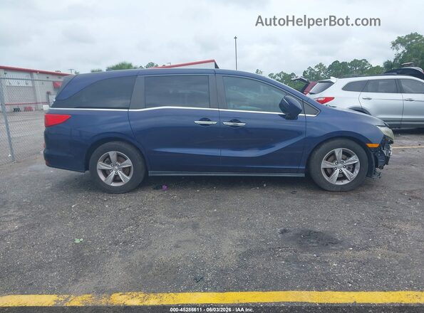 5FNRL6H59KB112883 2019 HONDA ODYSSEY Blue 360 interior view