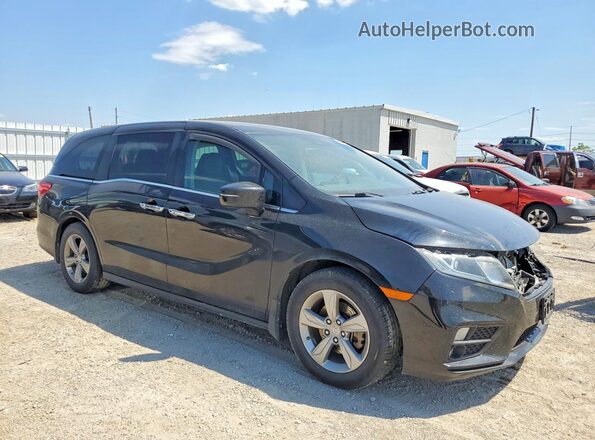 5FNRL6H59LB062665 2020 HONDA ODYSSEY Black Передня права чверть