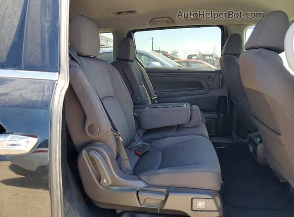 5FNRL6H59LB062665 2020 HONDA ODYSSEY Black Вид задньої частини салону