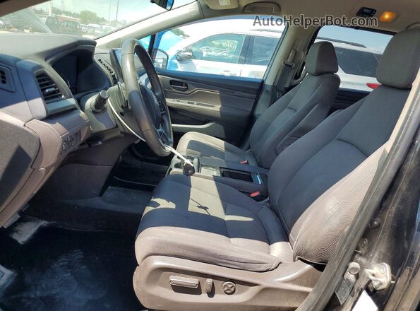 5FNRL6H59LB062665 2020 HONDA ODYSSEY Black Вид салону спереду