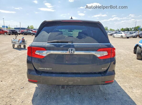 5FNRL6H59LB062665 2020 HONDA ODYSSEY Black Вид ззаду