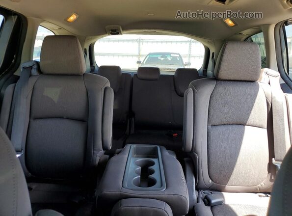 5FNRL6H59LB062665 2020 HONDA ODYSSEY Black Вид задніх сидінь
