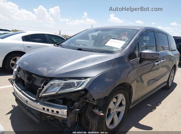 5FNRL6H5XLB043381 2020 HONDA ODYSSEY Gray უკანა სალონის ხედი