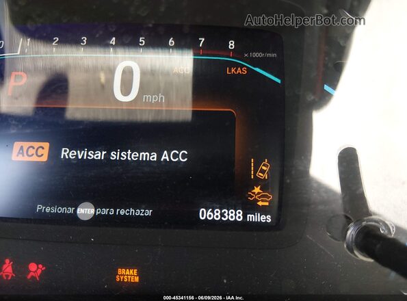 5FNRL6H5XLB043381 2020 HONDA ODYSSEY Gray სალონის 360-გრადუსიანი ხედი