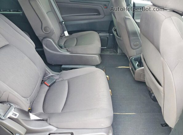 5FNRL6H5XLB069768 2020 HONDA ODYSSEY Black უკანა სალონის ხედი