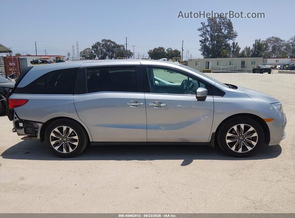 5FNRL6H60PB011988 2023 HONDA ODYSSEY Gray Widok wnętrza 360 stopni