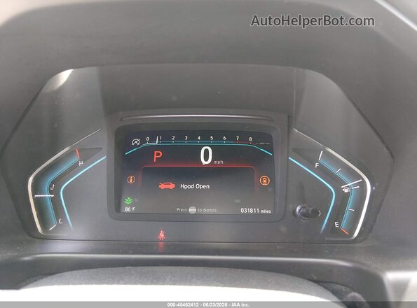 5FNRL6H60PB011988 2023 HONDA ODYSSEY Gray Widok tylnych siedzeń