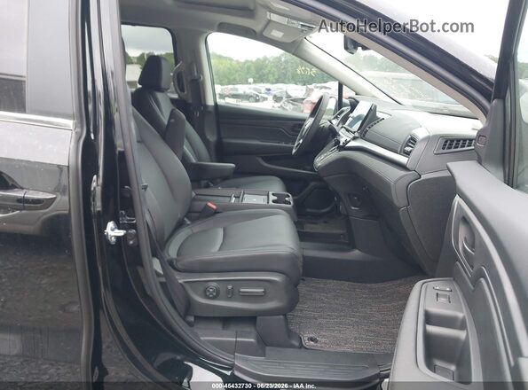 5FNRL6H60TB070081 2026 HONDA ODYSSEY Black Widok wnętrza z przodu