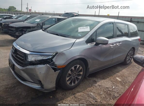 5FNRL6H61PB057801 2023 HONDA ODYSSEY Silver Передня ліва чверть