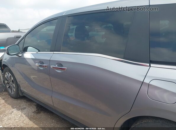 5FNRL6H61PB057801 2023 HONDA ODYSSEY Silver Панорамний вид салону 360°