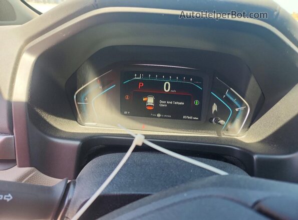 5FNRL6H61RB035574 2024 HONDA ODYSSEY Белый Вид щитка приборов