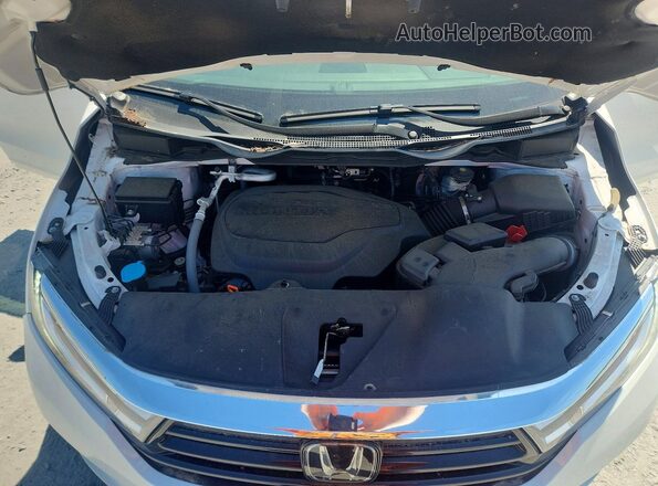 5FNRL6H61RB035574 2024 HONDA ODYSSEY Белый Вид подкапотного пространства