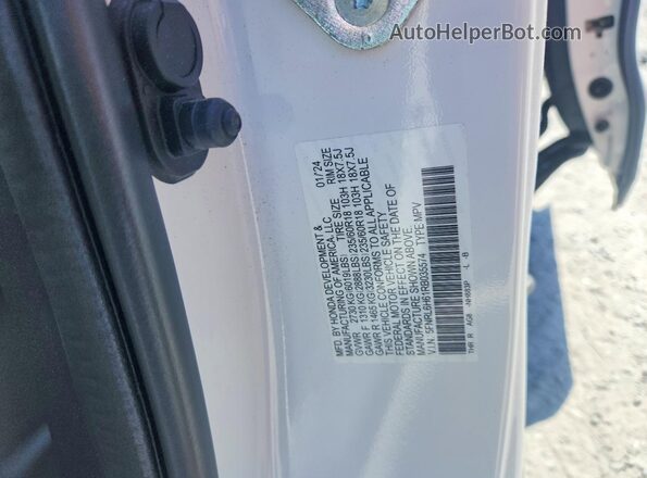 5FNRL6H61RB035574 2024 HONDA ODYSSEY Белый Панорамный вид салона 360°