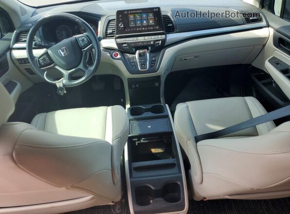 5FNRL6H61SB011880 2025 HONDA ODYSSEY White Առջևի վահանակի տեսք