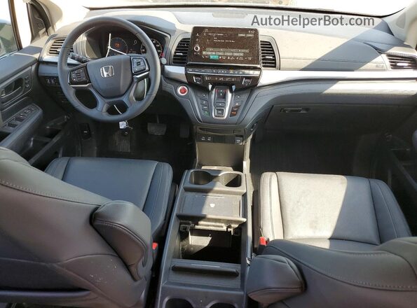 5FNRL6H61SB073358 2025 HONDA ODYSSEY White წინა პანელის ხედი